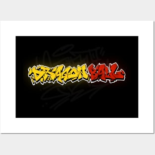 dragon graff Posters and Art
